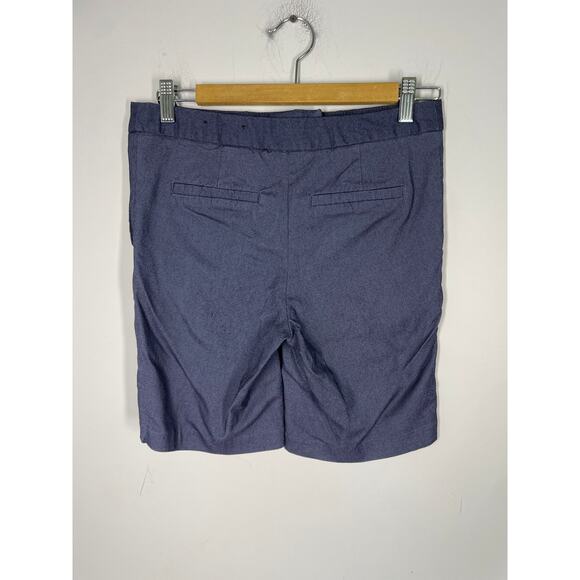Mario Serrani Italy, Size 2, Navy Bermuda Shorts, Classic, Nylon, Sporty, EUC - Picture 2 of 7